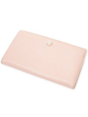 Chanel Pink Calfskin Leather